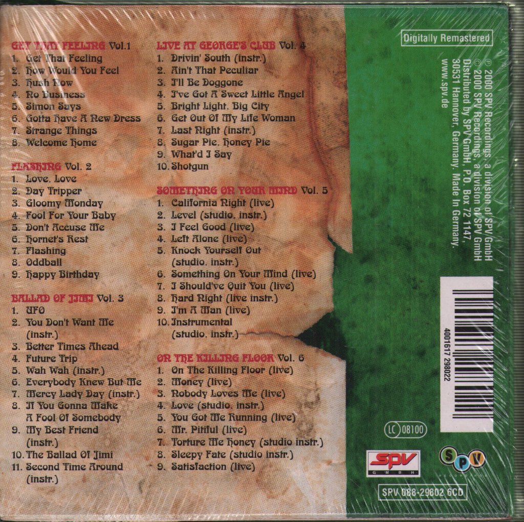 Jimi Hendrix - Complete PPX Studio Recordings - Cd Set