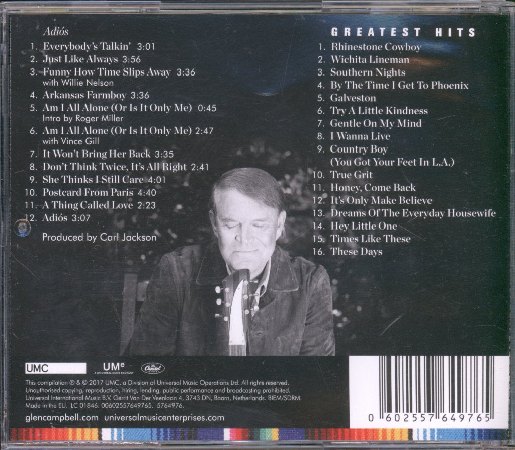 Glen Campbell - Adiós - Cd