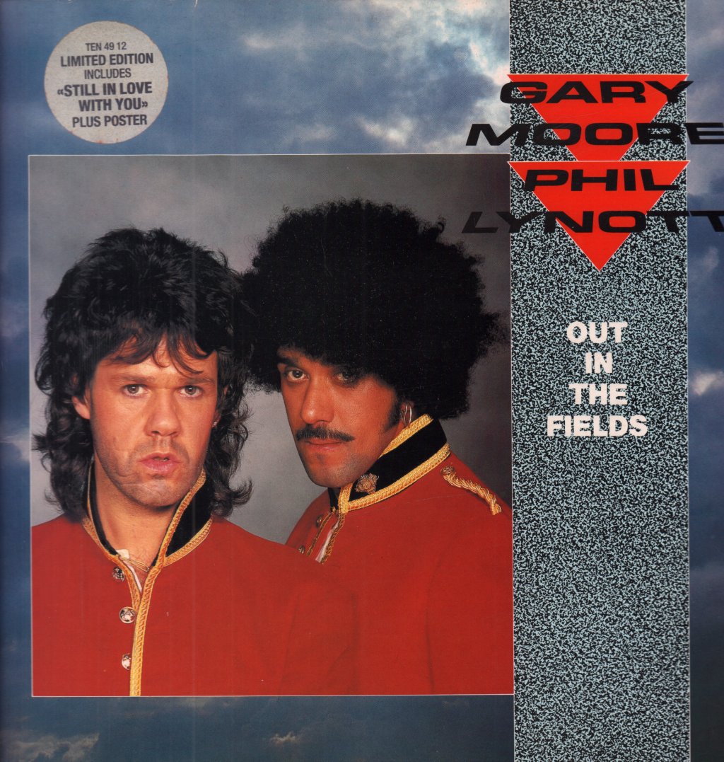Gary Moore And Phil Lynott - Out In The Fields - 12 Inch