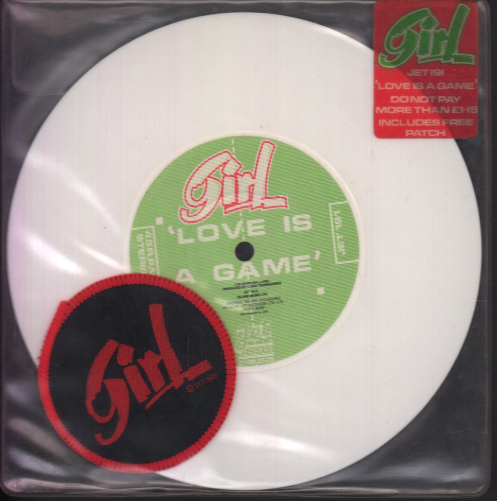Girl - Love Is A Game - 7 Inch
