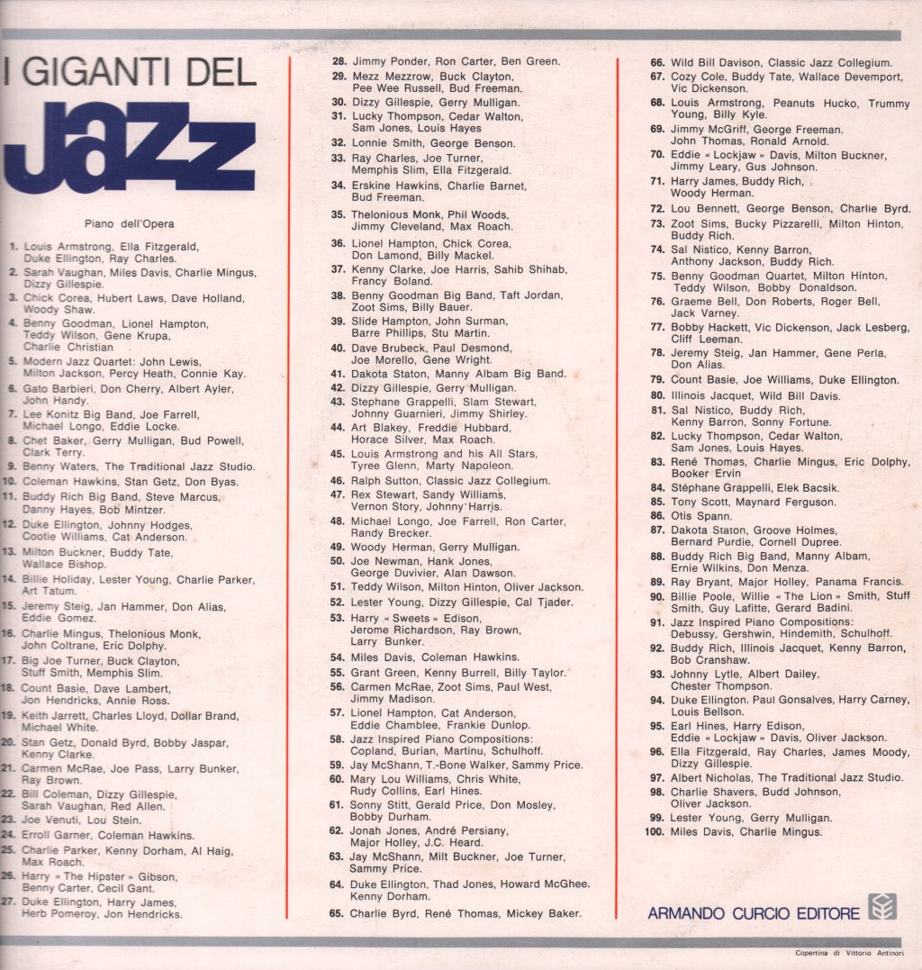 Trio Mary Lou Williams/Earl Hines Trio And Quartet - I Giganti Del Jazz 60 - Lp