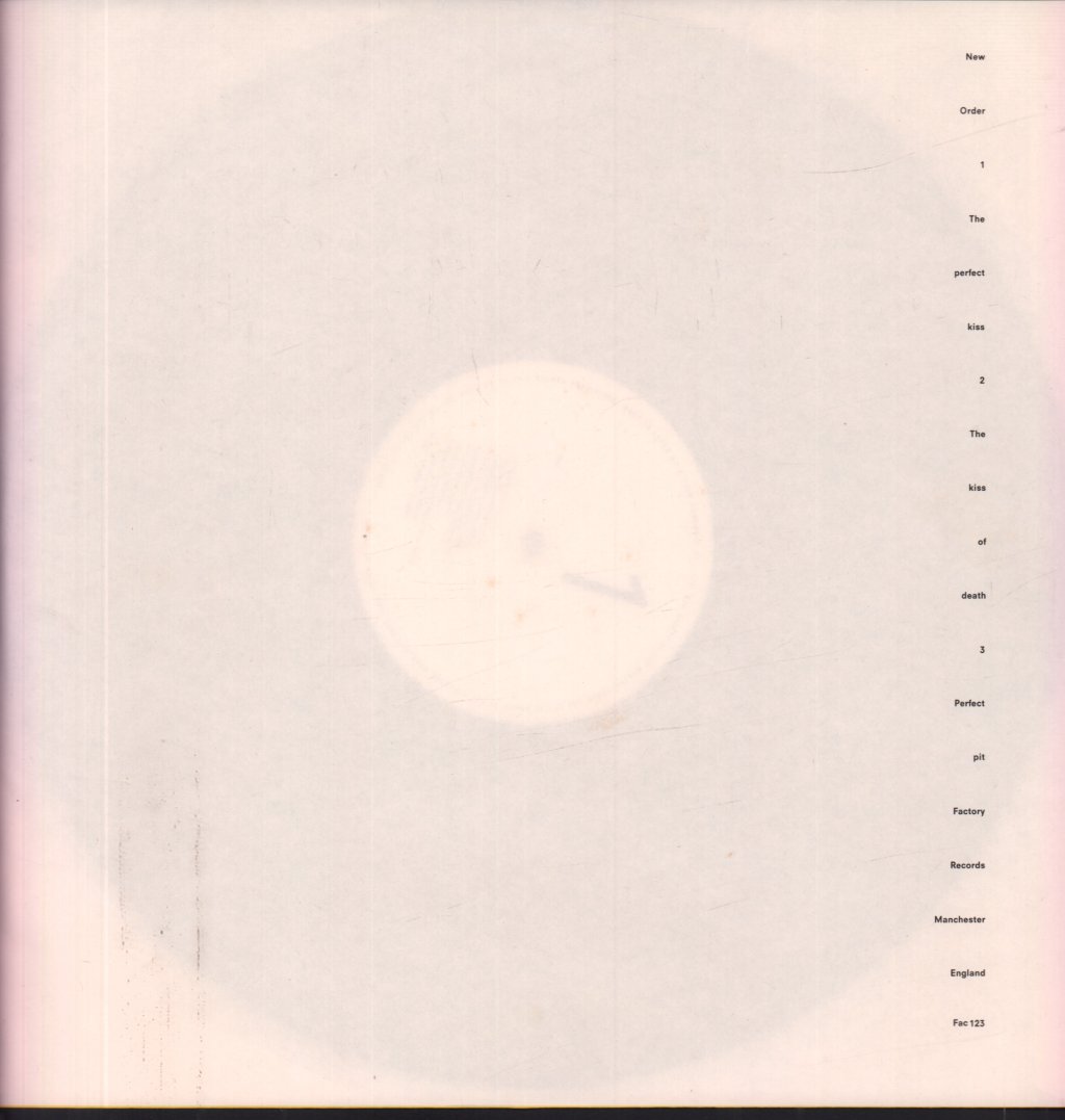 New Order - Perfect Kiss - 12 Inch