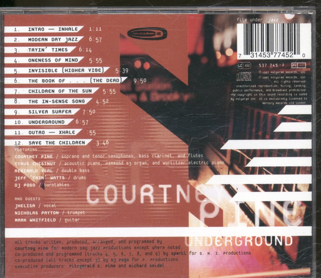 Courtney Pine - Underground - Cd