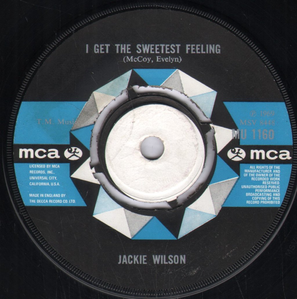 Jackie Wilson - I Get The Sweetest Feeling - 7 Inch