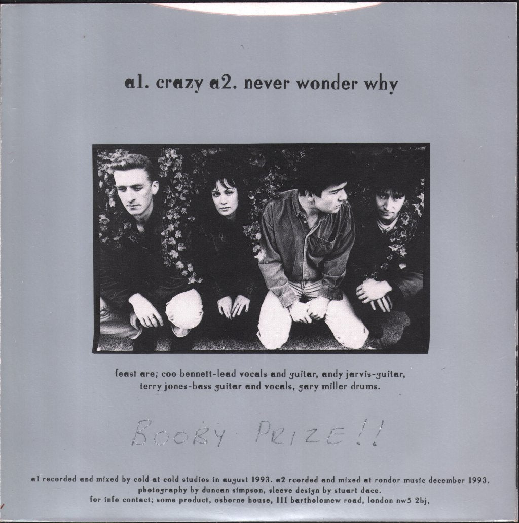 Feast - Crazy - 7 Inch