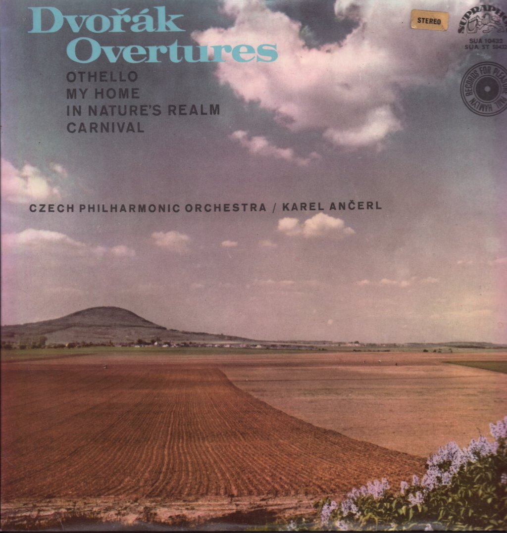 Karel Ancerl / Czech Philharmonic Orchestra - Dvorak Overtures - Lp