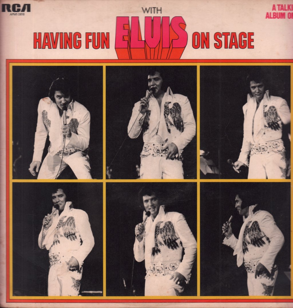 Elvis Presley - Having Fun With Elvis On Stage - Lp