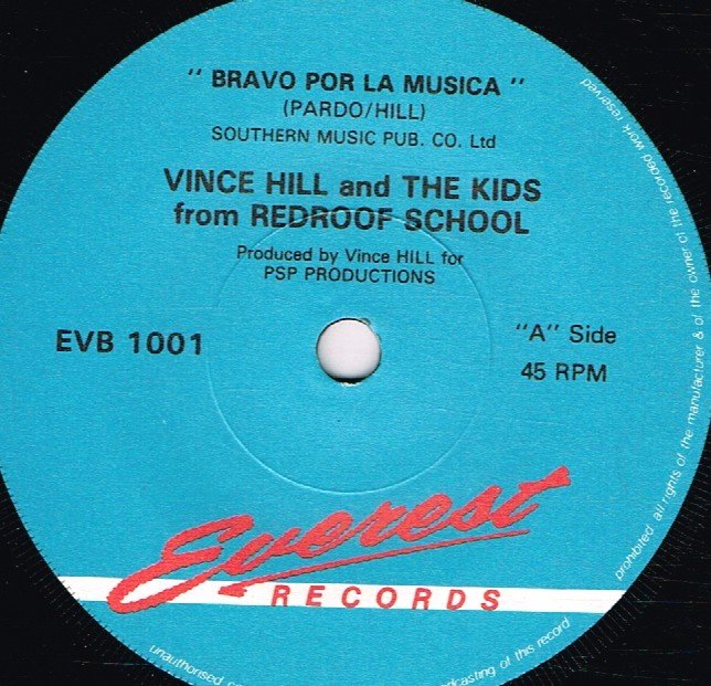 Vince Hill - Bravo Por La Musica - 7 Inch