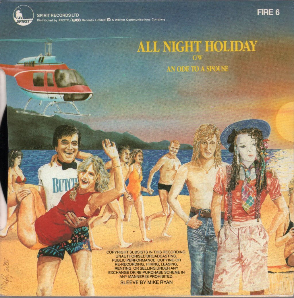 Russ Abbot - All Night Holiday - 7 Inch