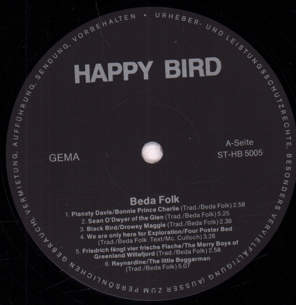 Beda Folk - I Will Go - Lp
