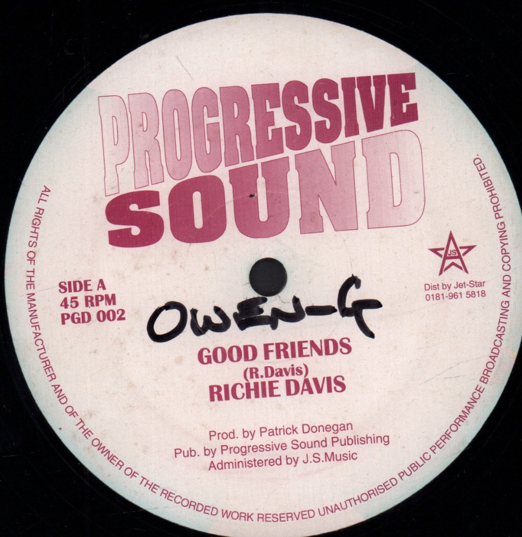 Richie Davis - Good Friends - 12 Inch