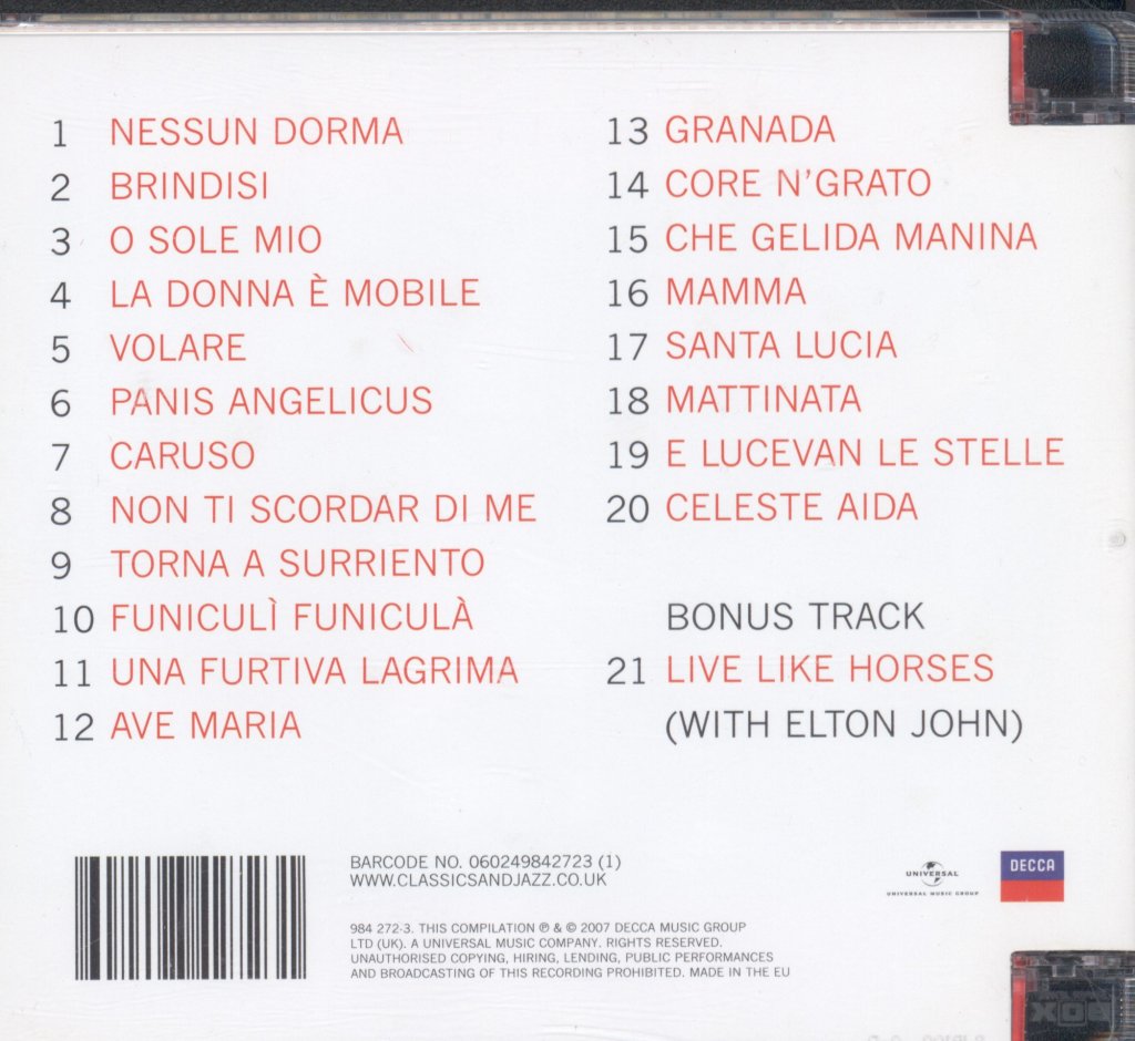 Pavarotti - Ultimate Collection - Cd