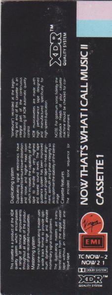 Various Artists - Now That's What I Call Music II - Double Cassette