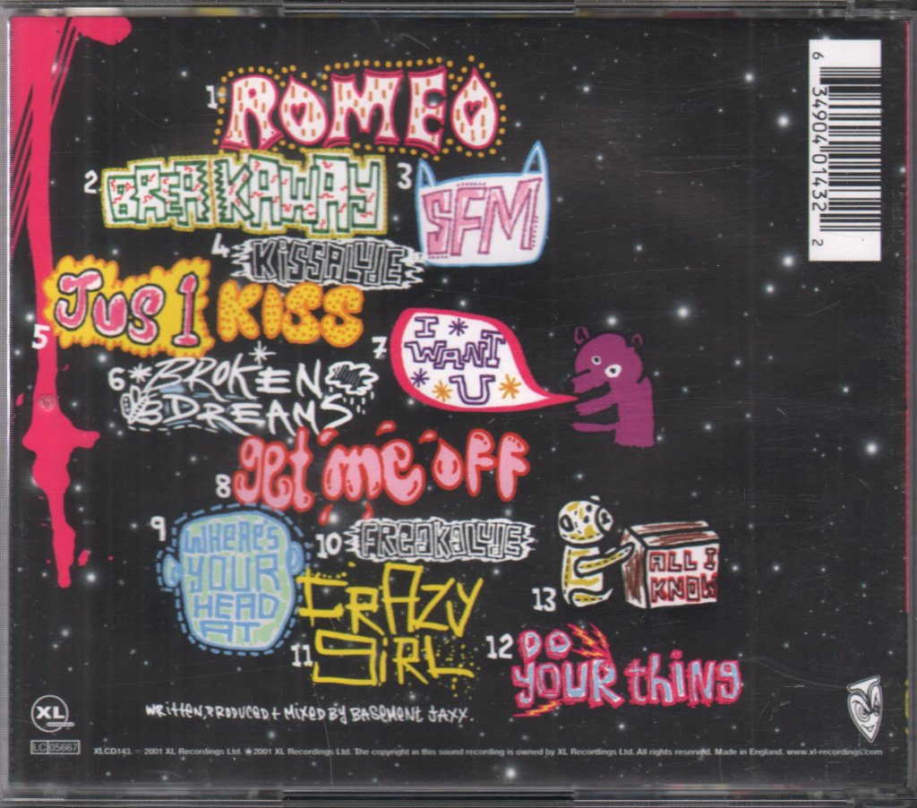 Basement Jaxx - Rooty - Cd