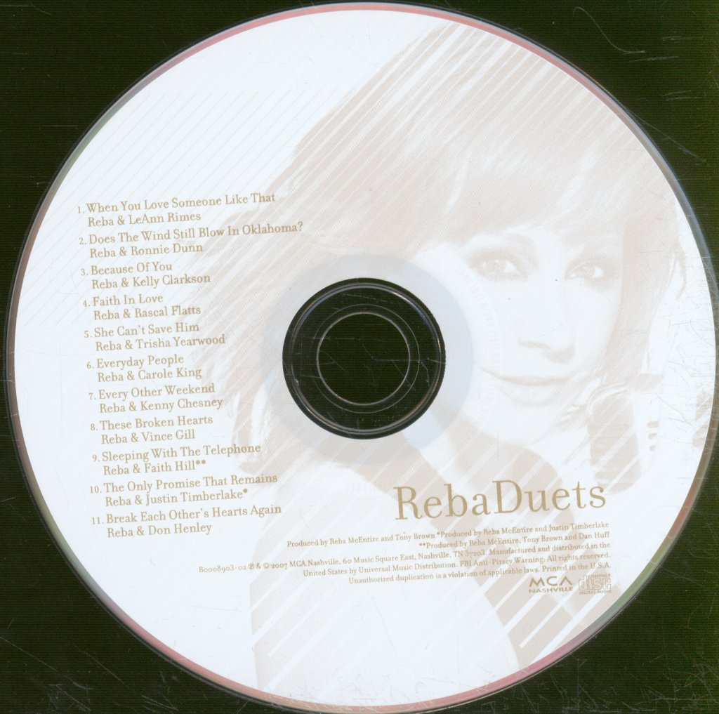 Reba McEntire - Duets - Cd