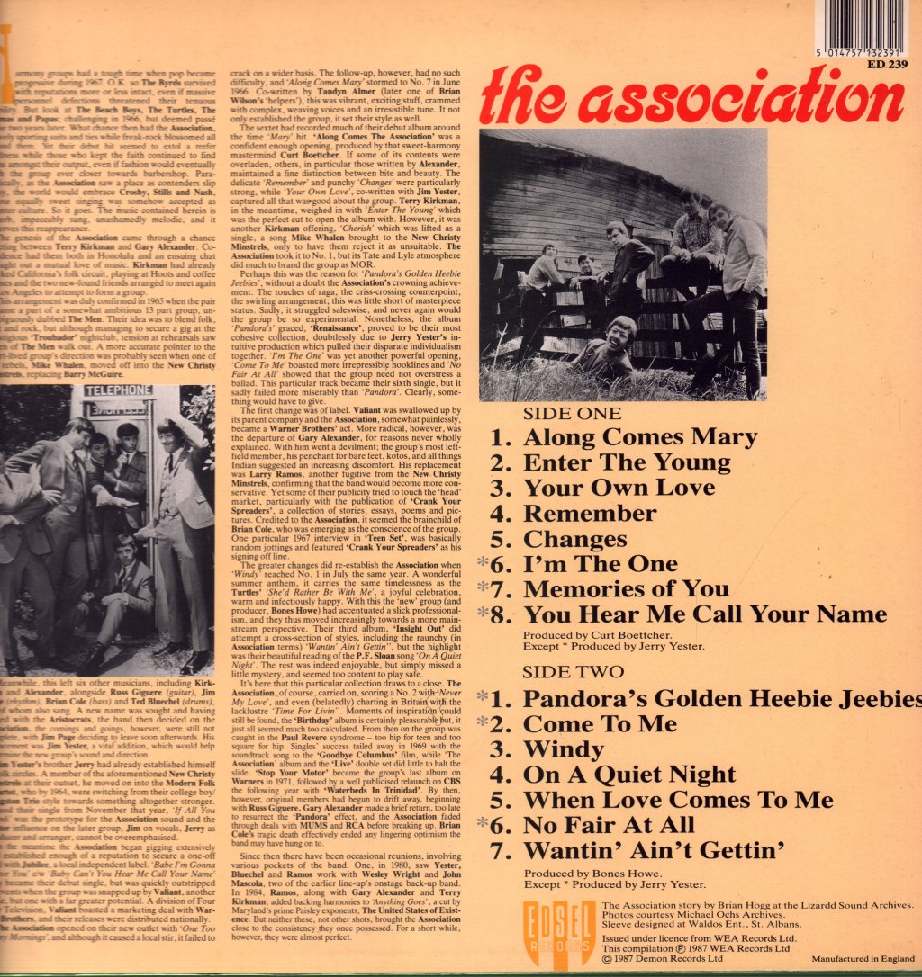 Association - Golden Heebie Jeebies - Lp