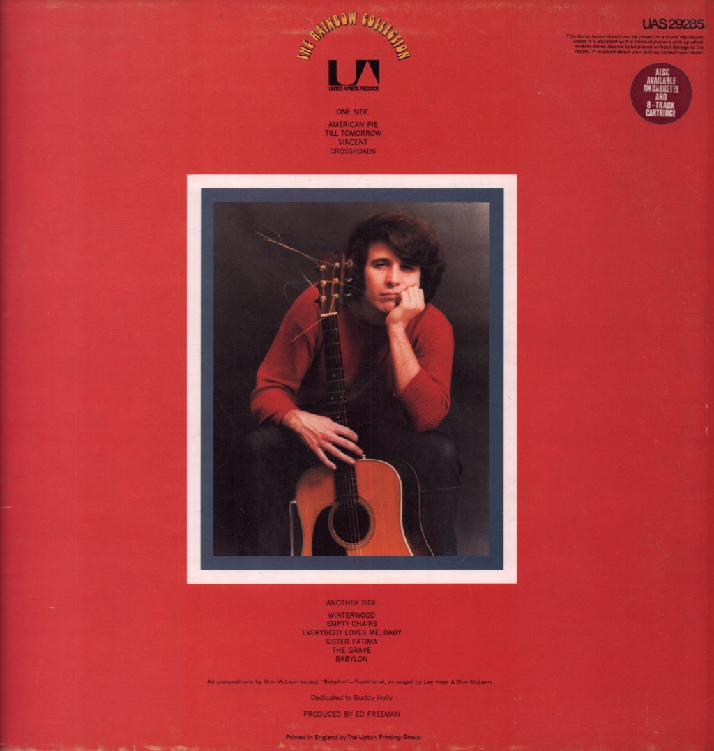 Don McLean - American Pie - Lp