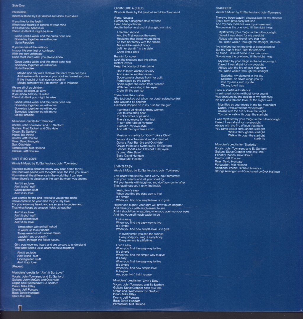 Sanford And Townsend - Duo Glide - Lp