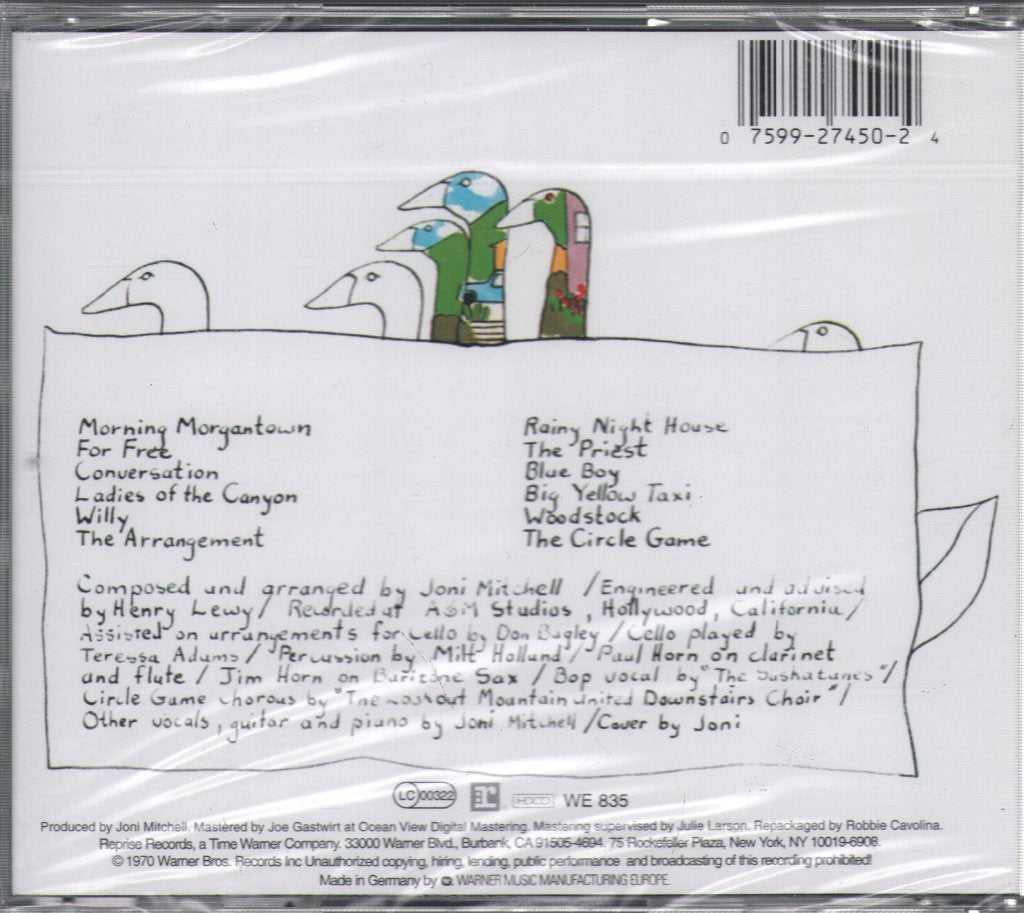 Joni Mitchell - Ladies Of The Canyon - Cd