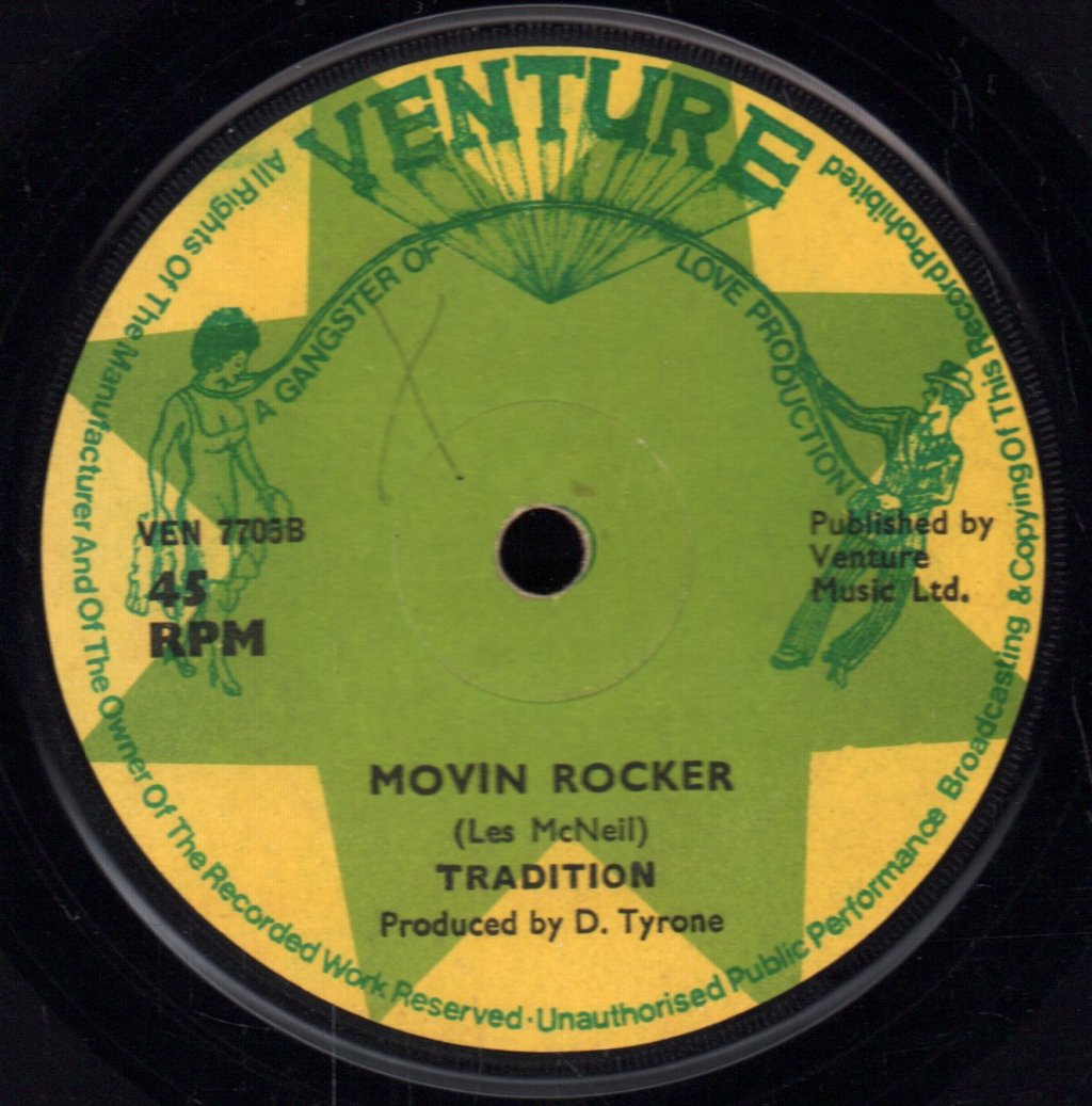 Tradition - Movin On / Movin Rocker - 7 Inch