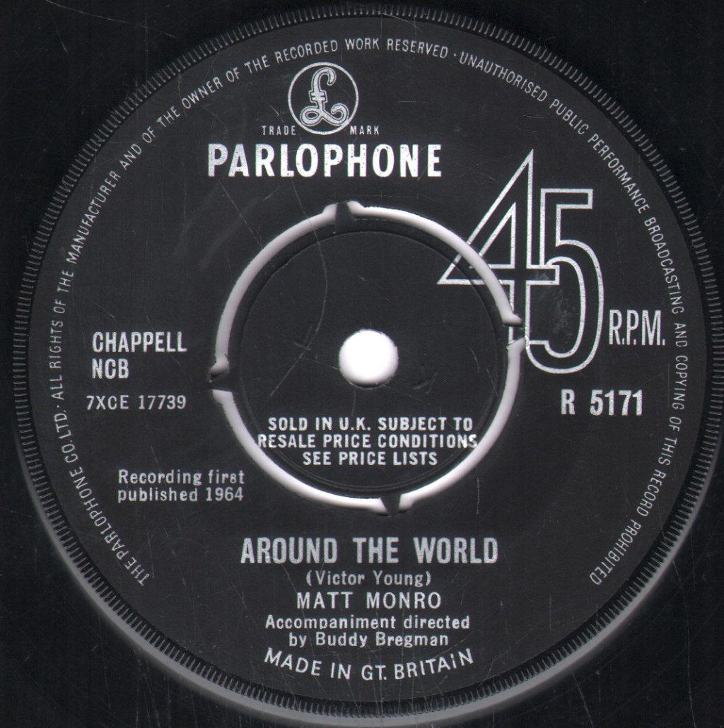Matt Monro - Walk Away - 7 Inch