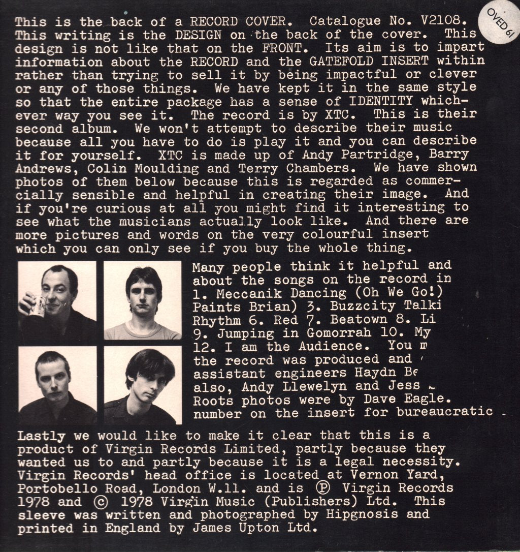 XTC - Go 2 - Lp