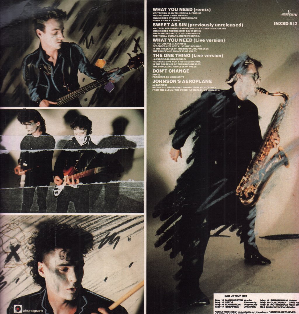 INXS - What You Need - Double 12 Inch