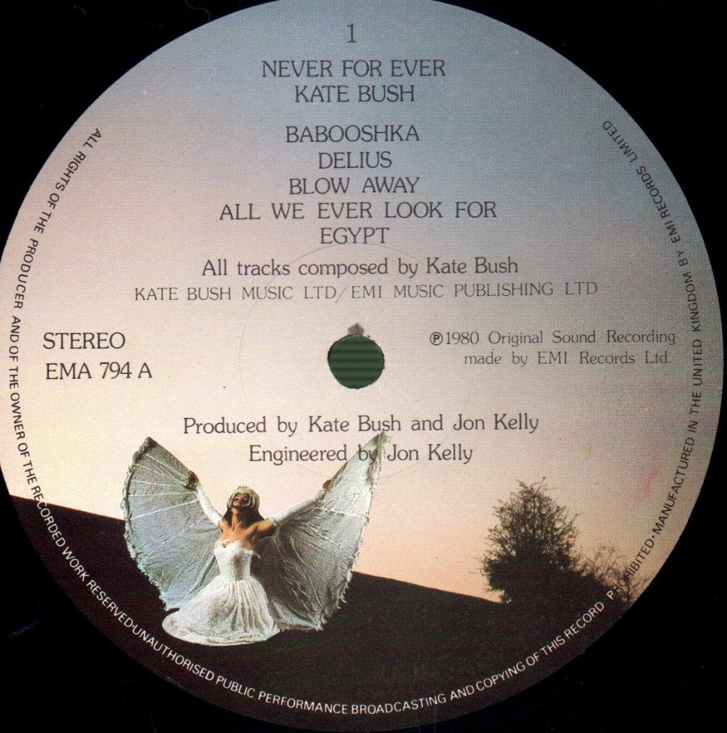 Kate Bush - Never For Ever - Lp