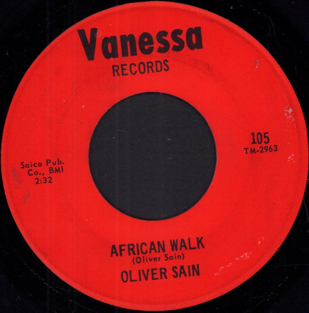 Oliver Sain - Tanya - 7 Inch