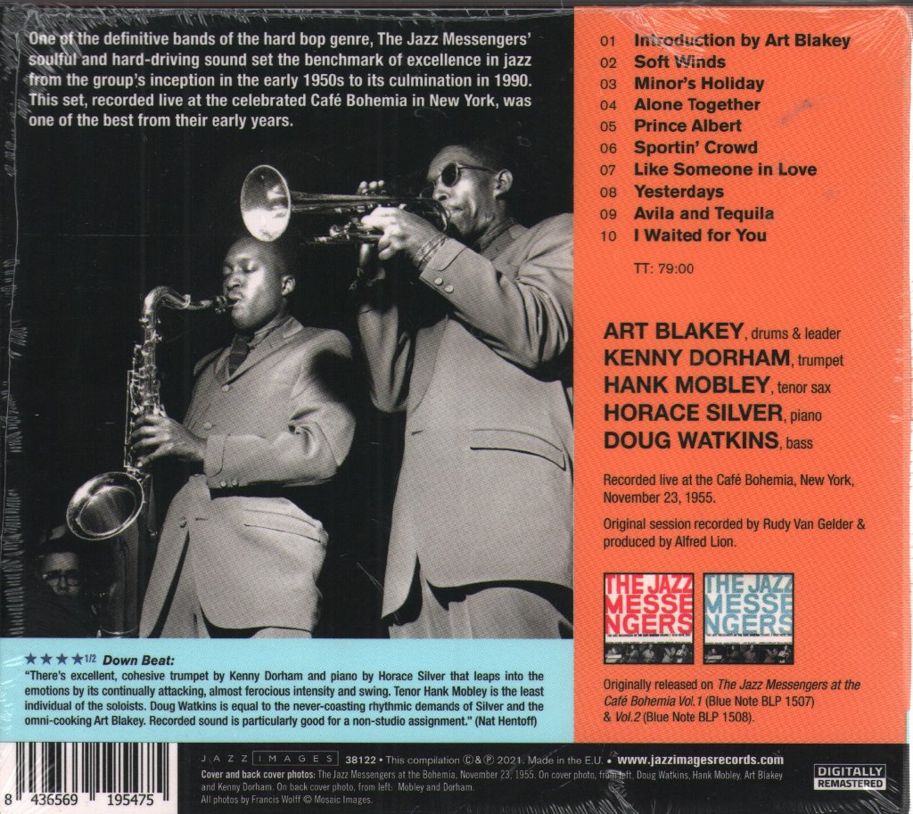 Art Blakey & The Jazz Messengers - At The Café Bohemia - Cd