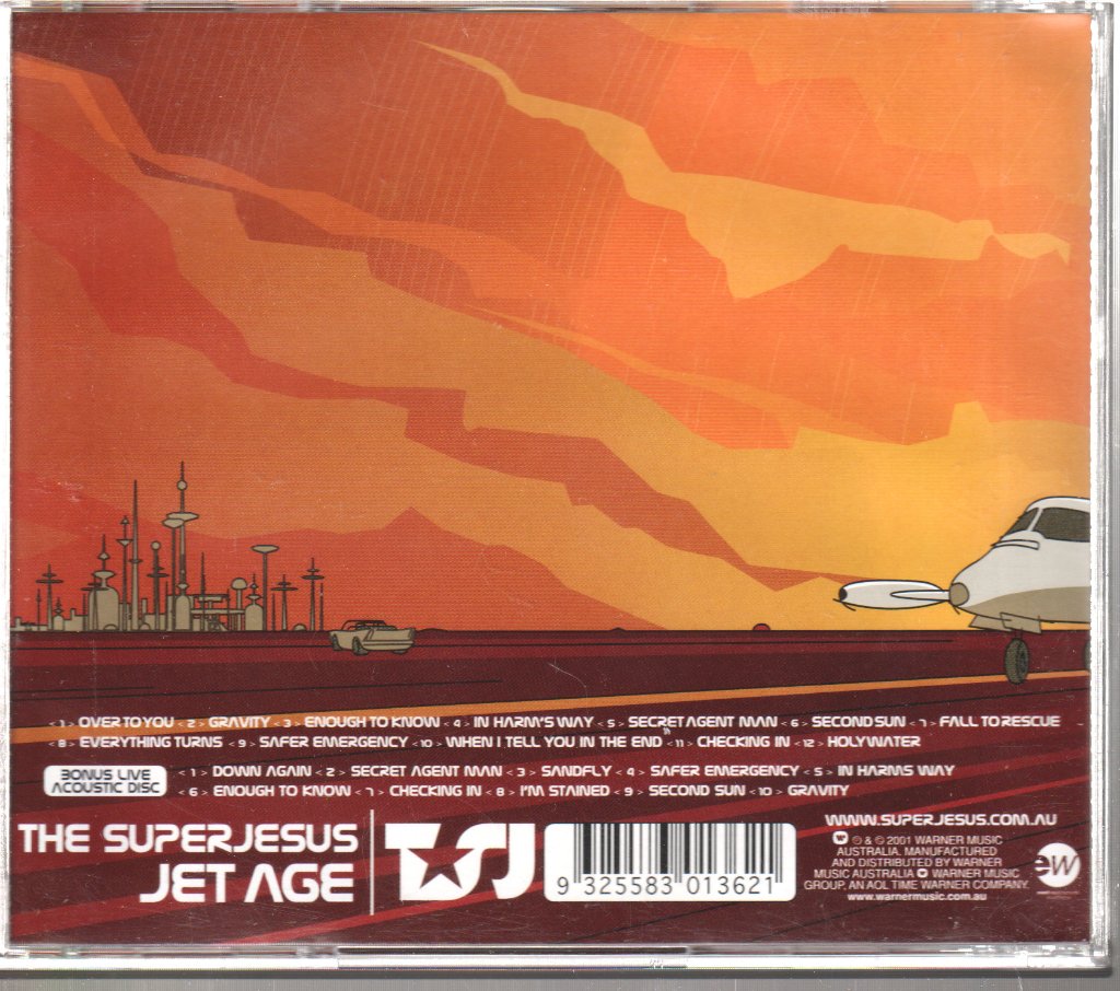 Superjesus - Jet Age + Bonus Live Acoustic Disc - Double Cd