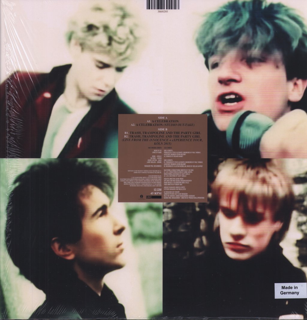 U2 - A Celebration - 12 Inch