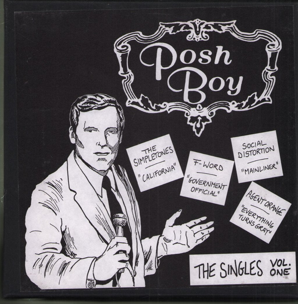 Various Artists - Posh Boy • The Singles Vol. One - 7 Inch Box Set
