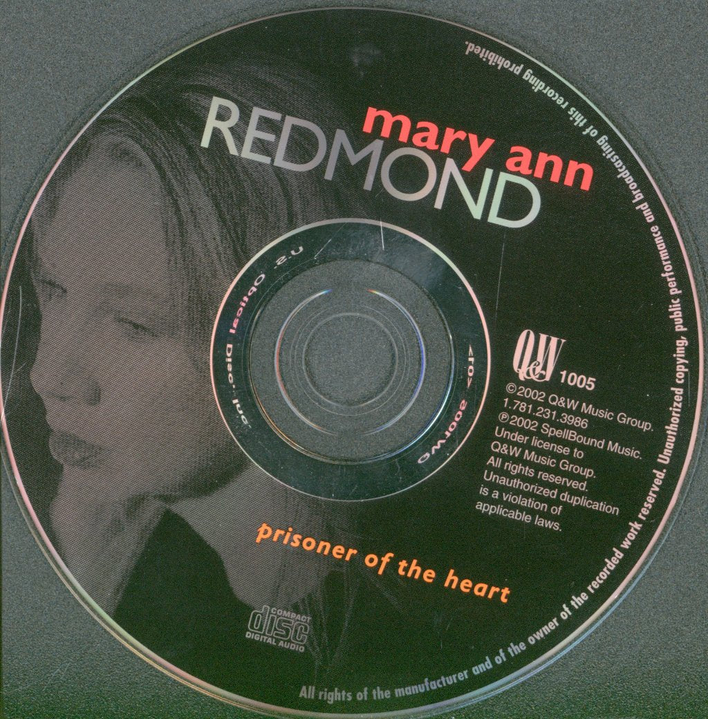 Mary Ann Redmond - Prisoner Of The Heart - Cd