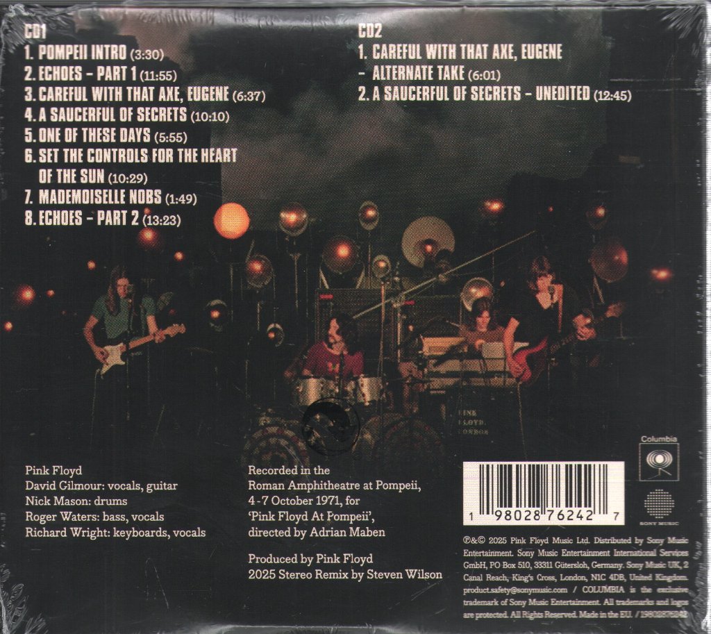 Pink Floyd - Pink Floyd at Pompeii - MCMLXXII - Double Cd