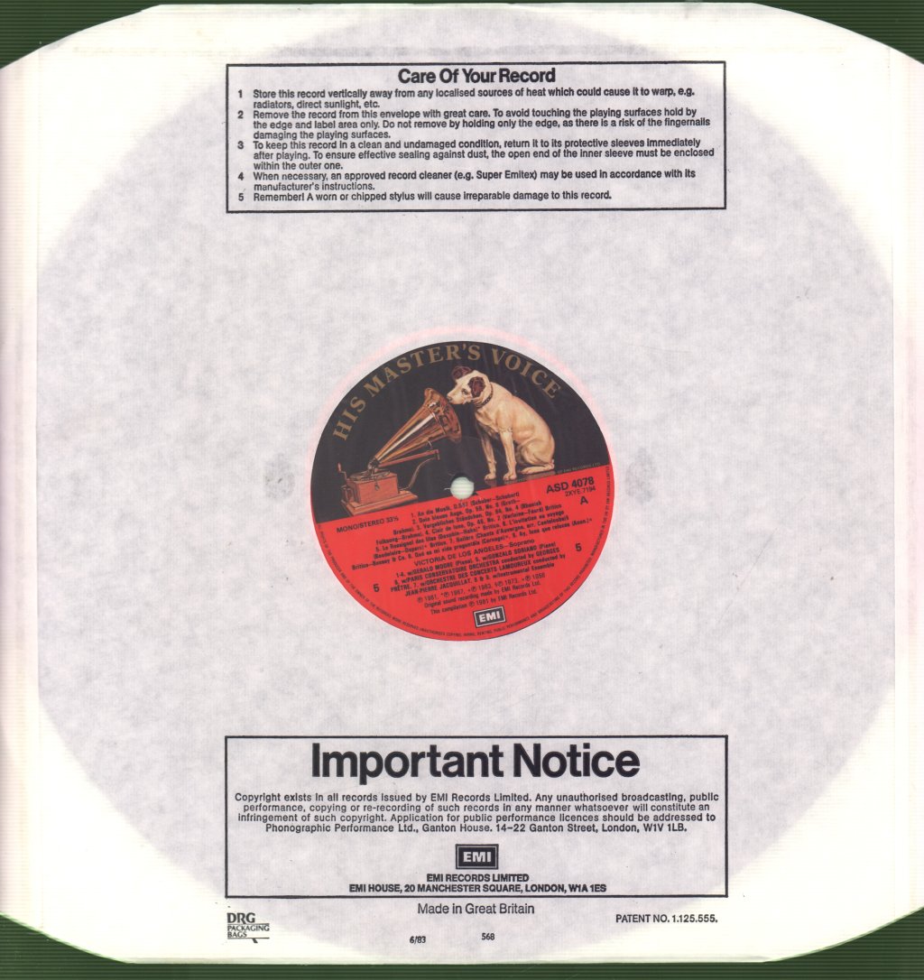 Victoria De Los Angeles - Art Of - Lp