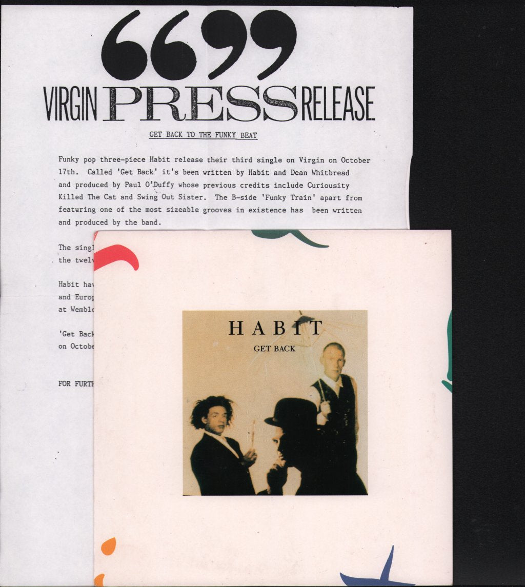 Habit - Get Back - 7 Inch