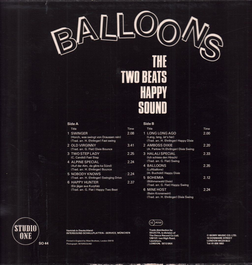 Two Beats Happy Sound - Balloons - Lp