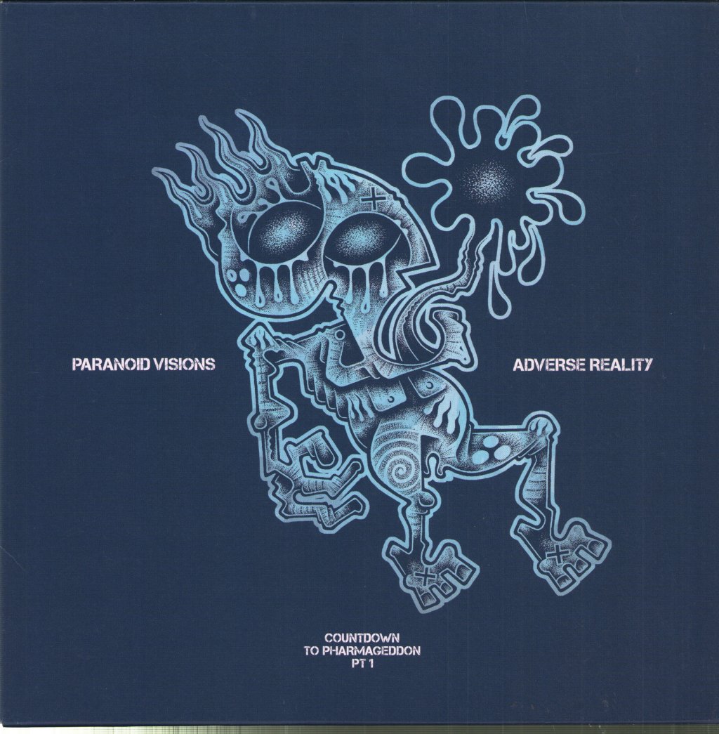 Paranoid Visions - Adverse Reality - Countdown To Pharmageddon Pt 1 - 10 Inch