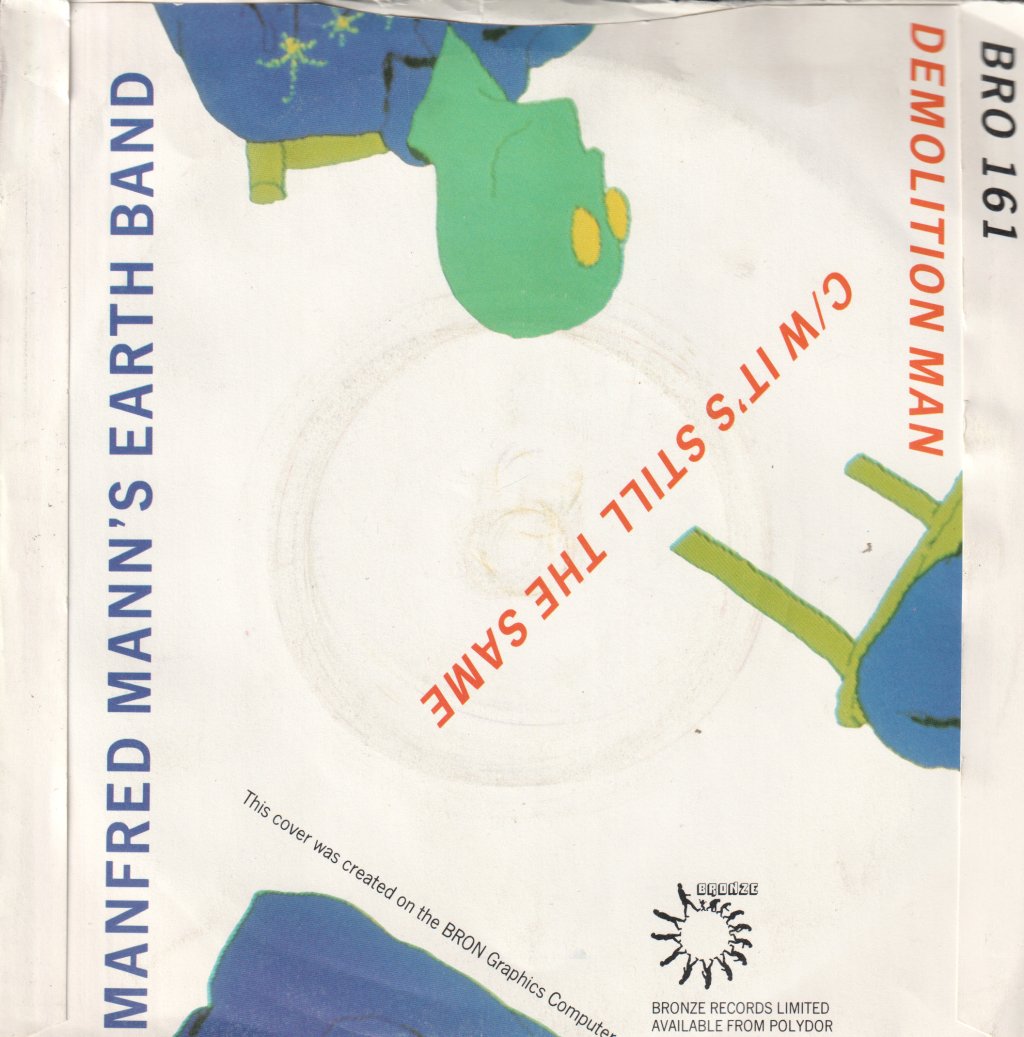 Manfred Mann's Earth Band - Demolition Man - 7 Inch
