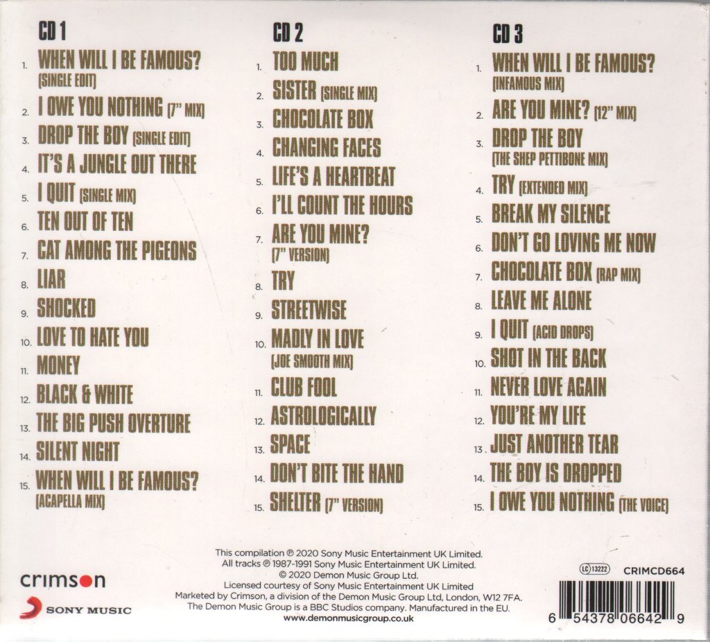 Bros - Gold - Triple Cd