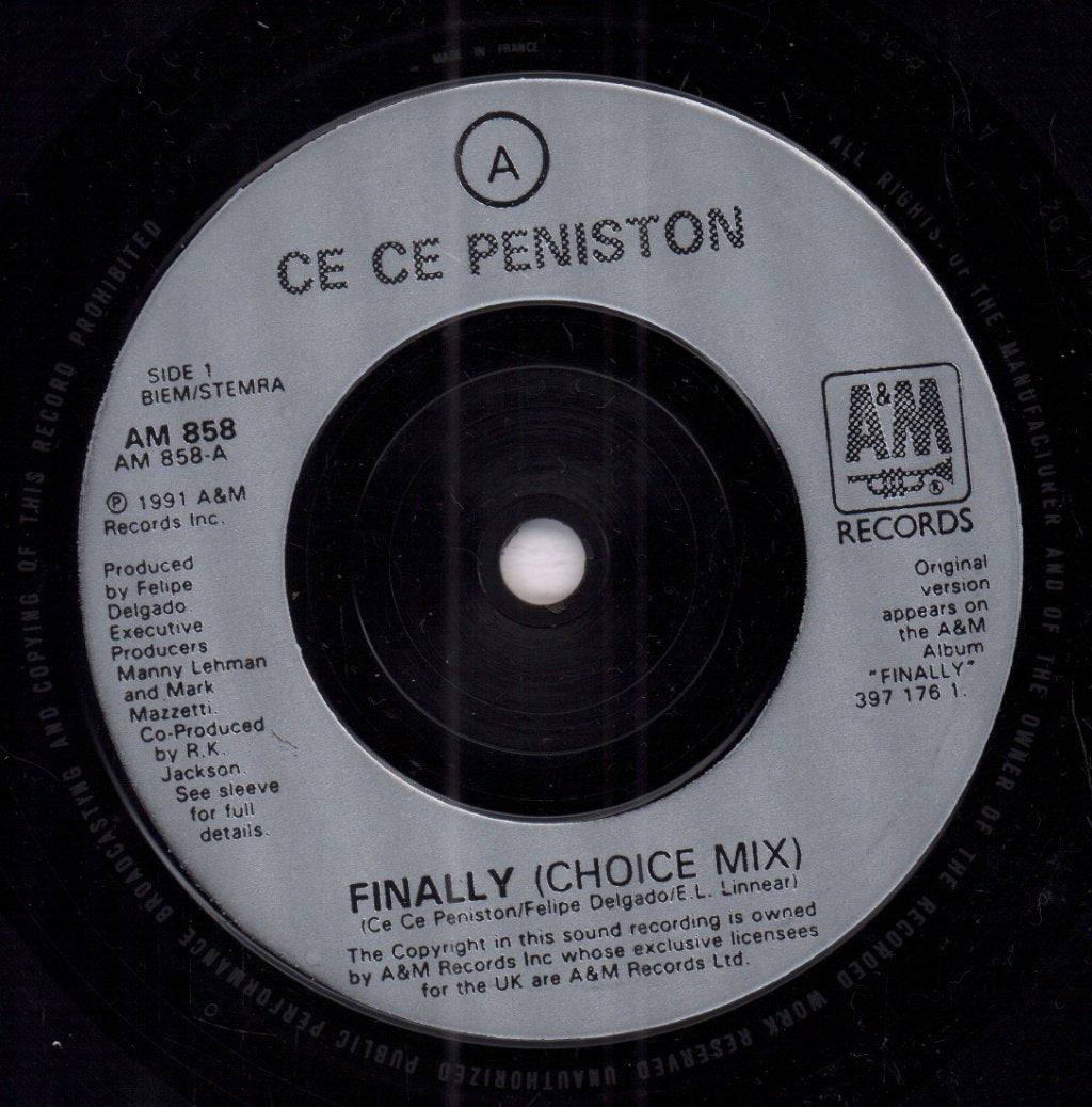 Ce Ce Peniston - Finally - 7 Inch