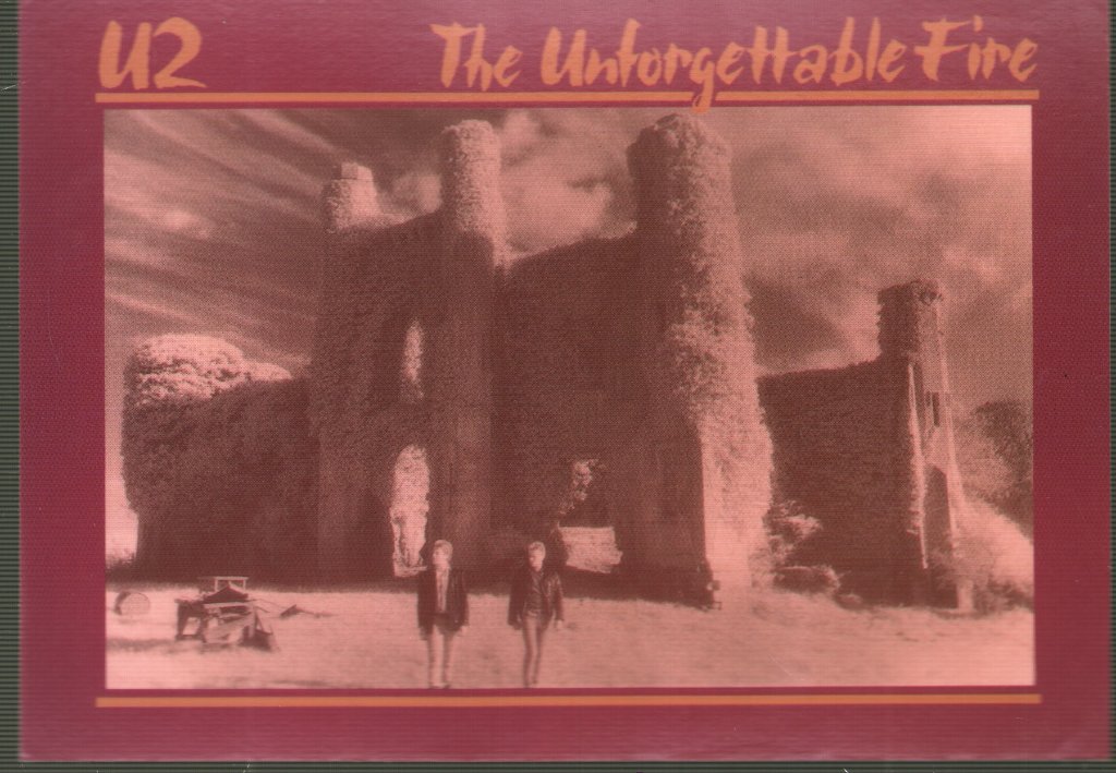 U2 - Unforgettable Fire - Card