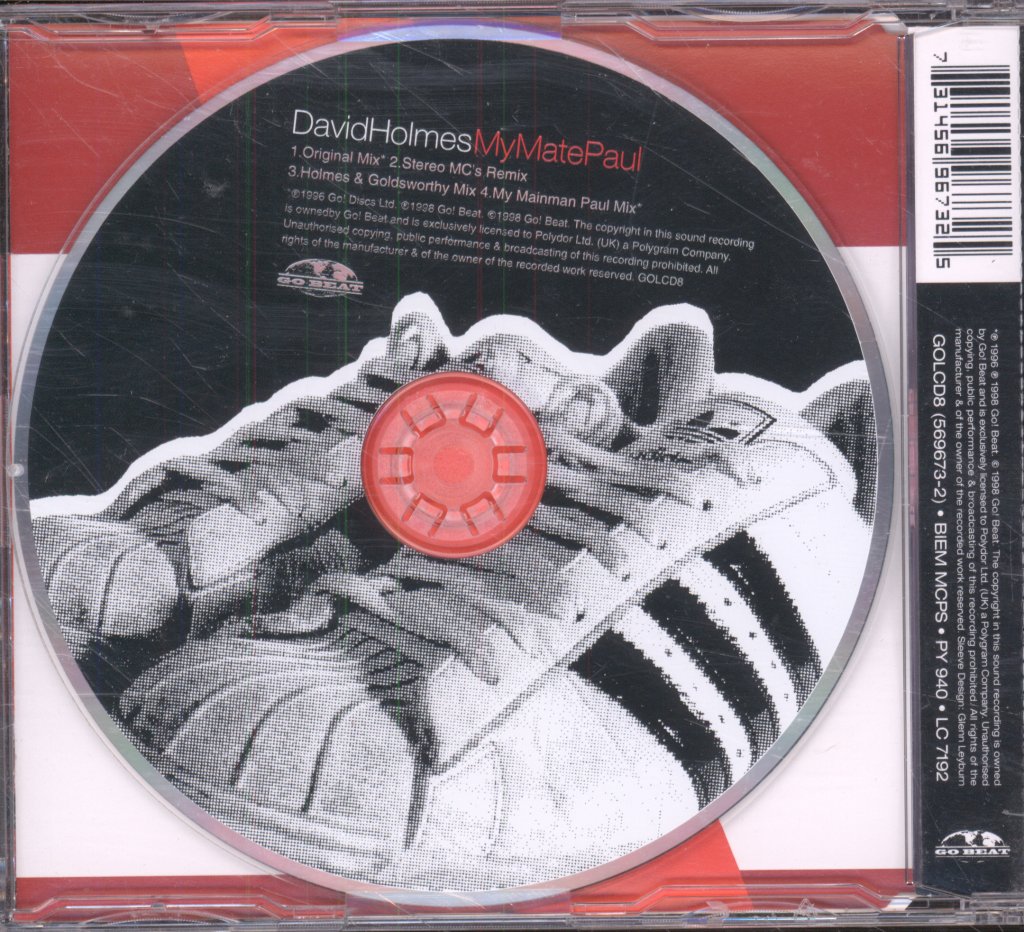 David Holmes - My Mate Paul - Cd