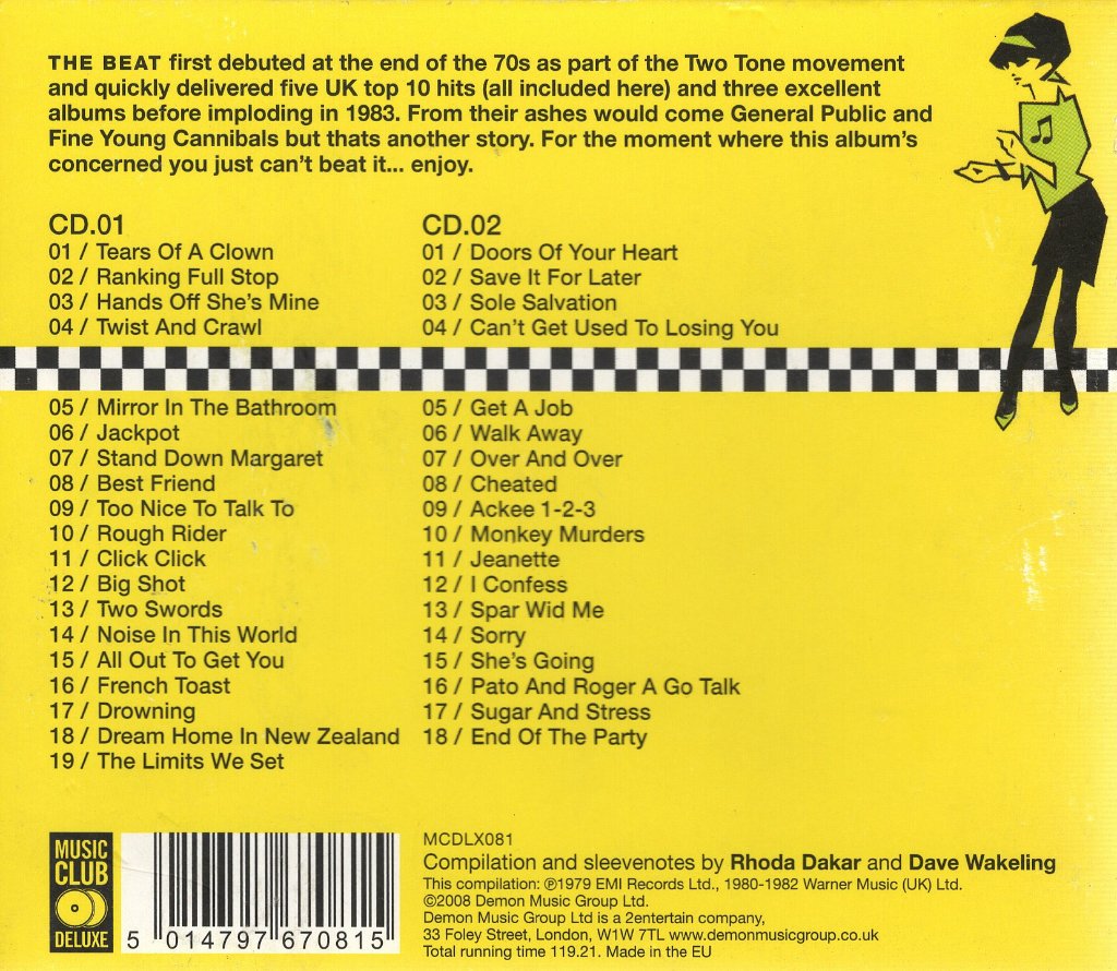 Beat - You Just Can't Beat It: The Best Of - Double Cd