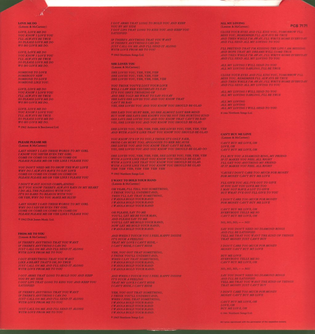 Beatles - 1962-1966 - Double Lp