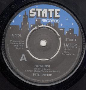 Peter Proud - Hyponotist - 7 Inch