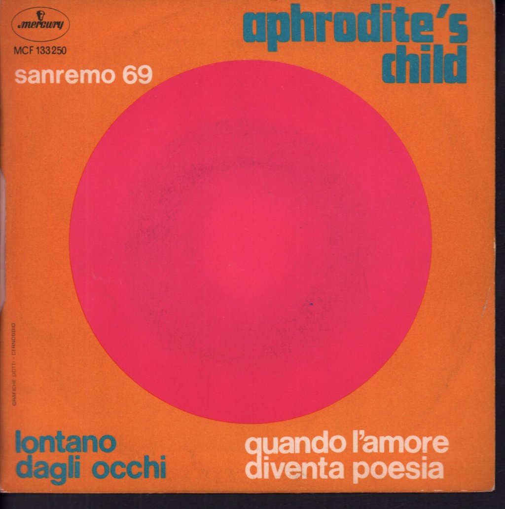 Aphrodite's Child - Lontano Dagli Occhi - 7 Inch