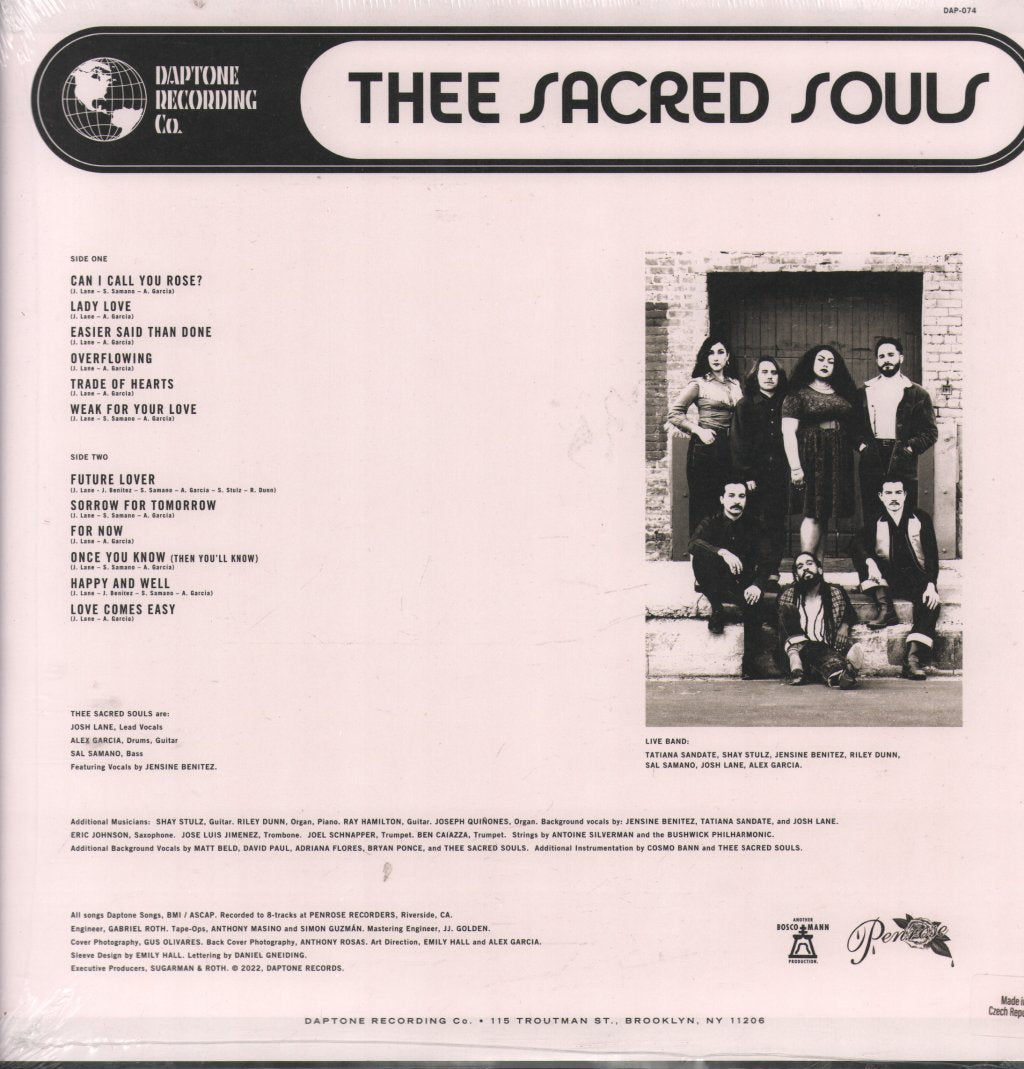 Thee Sacred Souls - Thee Sacred Souls - Lp