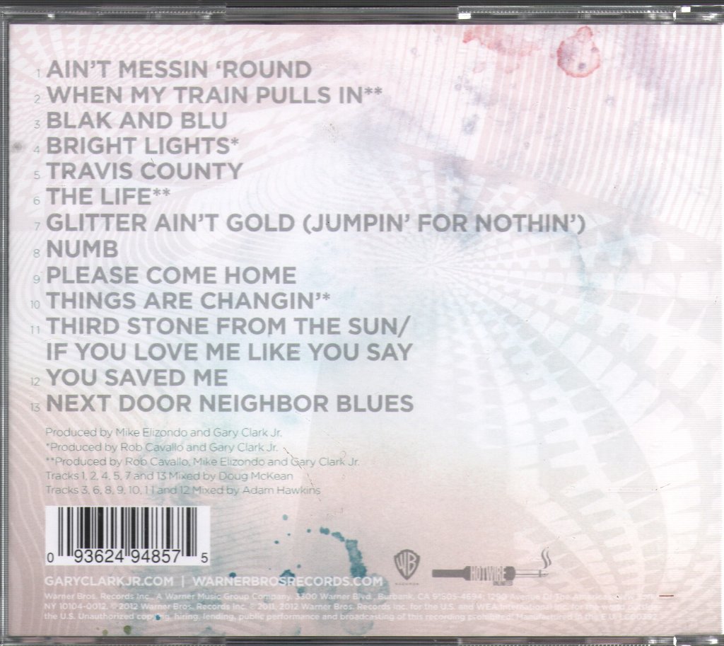 Gary Clark Jr. - Blak And Blu - Cd
